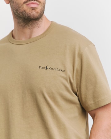 Polo Ralph Lauren Khaki Chest Logo T-Shirt