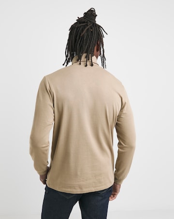 Long Sleeve Jersey Roll Neck Long