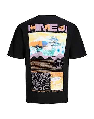 Jack & Jones Himeji Back Graphic T-Shirt - Black