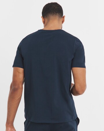 BOSS Short Sleeve Logo Lounge T-Shirt - Dark Blue
