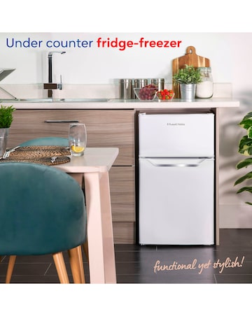 Russell Hobbs RH85UCFF482E1W Under Counter Fridge Freezer - White