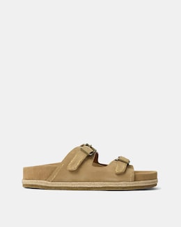 Polo Ralph Lauren Turbach Suede Sandal - Beige