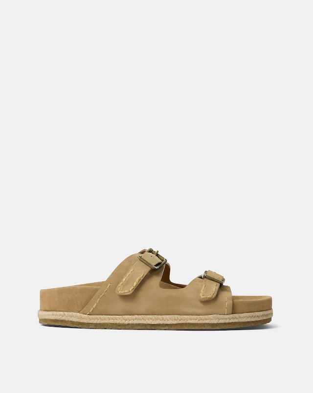 Polo Ralph Lauren Turbach Suede Sandal - Beige