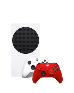 Xbox Series S 512GB & Pulse Red Wireless Controller Bundle