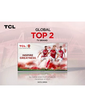 TCL 50In 50RC650K Roku TV Smart 4K Ultra HD HDR QLED TV