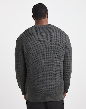 Jack & Jones Global Knitted Jumper - Grey