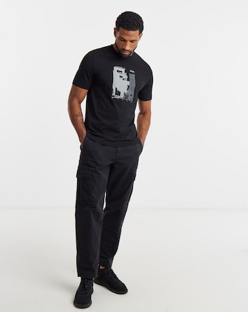 BOSS Short Sleeve Graphic T-Shirt - Black