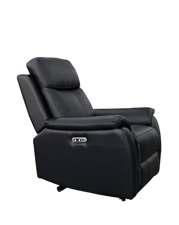 Aspire Kingsmere Leather Power Recliner Armchair