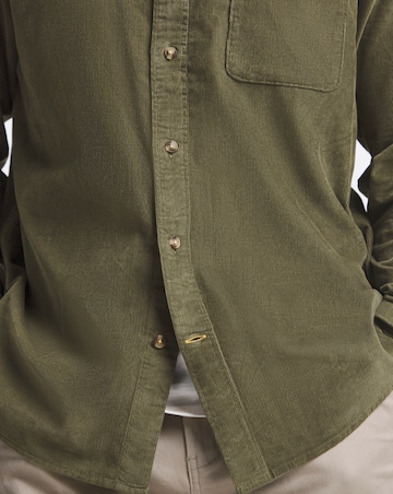 Barbour Bramside Relaxed Cord Shirt - Olive