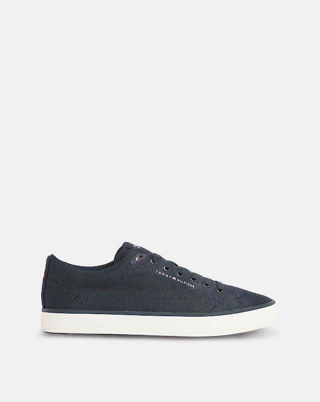 Tommy Hilfiger Hi Vulc Low Trainer - Navy