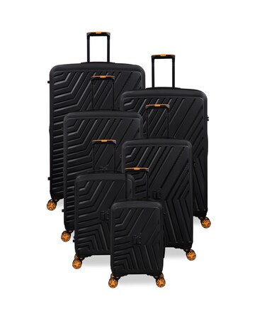 IT Luggage Convertible 6pc Suitcase Set with Removable Wheels