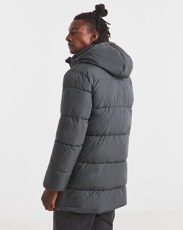 Grey Puffer Jacket