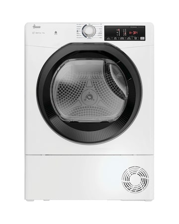 Hoover H-Dry 350 HRE H10N2TBE-80 10kg Heat Pump Dryer - White + Installation
