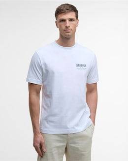 Barbour Relaxed Souter T-Shirt - White