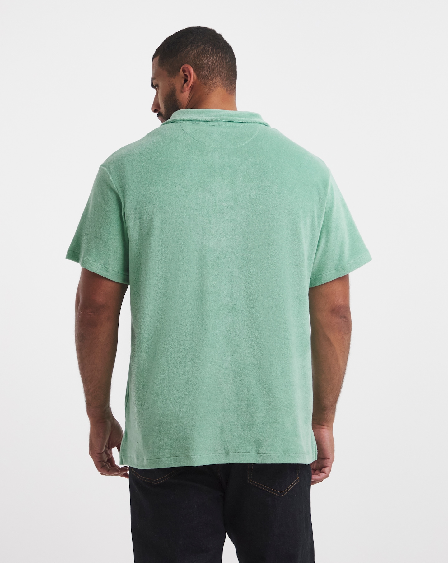 Polo Ralph Lauren Cotton Terry Pocket Polo Shirt | Jacamo