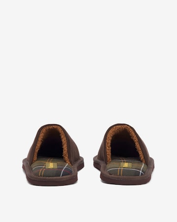 Barbour Everitt Mule Slipper - Brown
