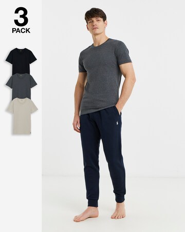 Polo Ralph Lauren 3 Pack Lounge T-Shirt - Grey