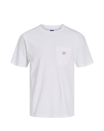 Jack & Jones Premium Caleb Patch T-Shirt - White