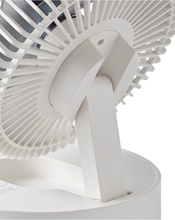Morphy Richards Air Flex 6in Portable Oscillating USB Fan White/Grey