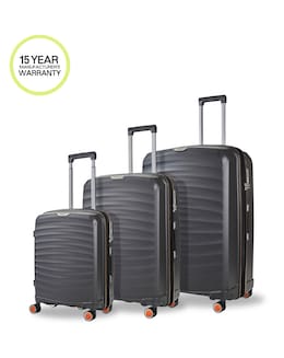 Rock Sunwave 3pc Suitcase Set