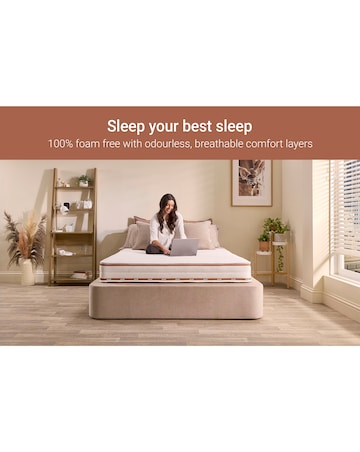 Jay-Be Ryze Deep Quilted Sprung Mattress - Medium