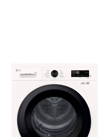 LG X 10 RHX1009NWK 9kg Heat Pump Tumble Dryer - White + Install
