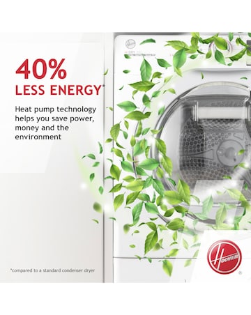 Hoover H-Dry 300 HLEH8A2DE WiFi Connect 8kg Heat Pump Tumble Dryer White Install