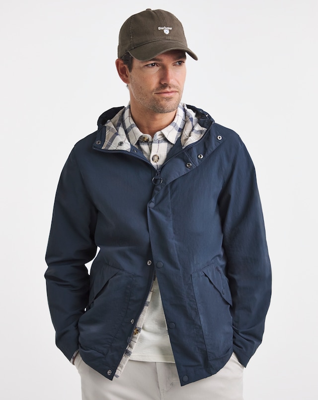 Barbour Baywick Showerproof Jacket - Navy