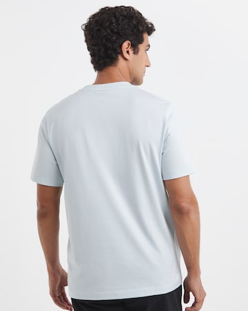 BOSS Short Sleeve Graphic Logo T-Shirt - Light Blue