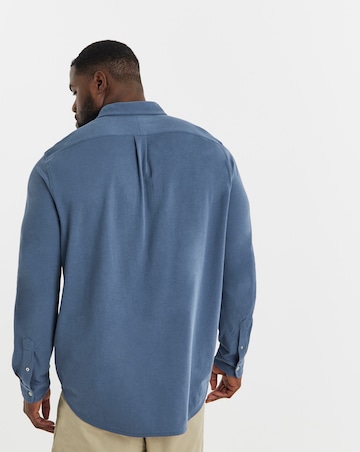 Polo Ralph Lauren Long Sleeve Stretch Mesh Shirt - Royal Blue