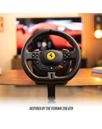 Thrustmaster T98 Ferrari GTB Racing Wheel and Pedal Set for PS5 / PS4 / PC
