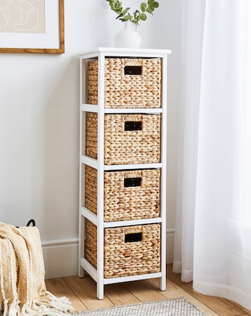 Hyacinth 4 Drawer Tall Unit