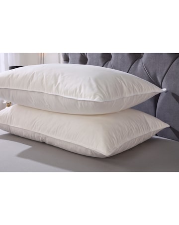 Downland Softened Duck Feather Pair of Pillows