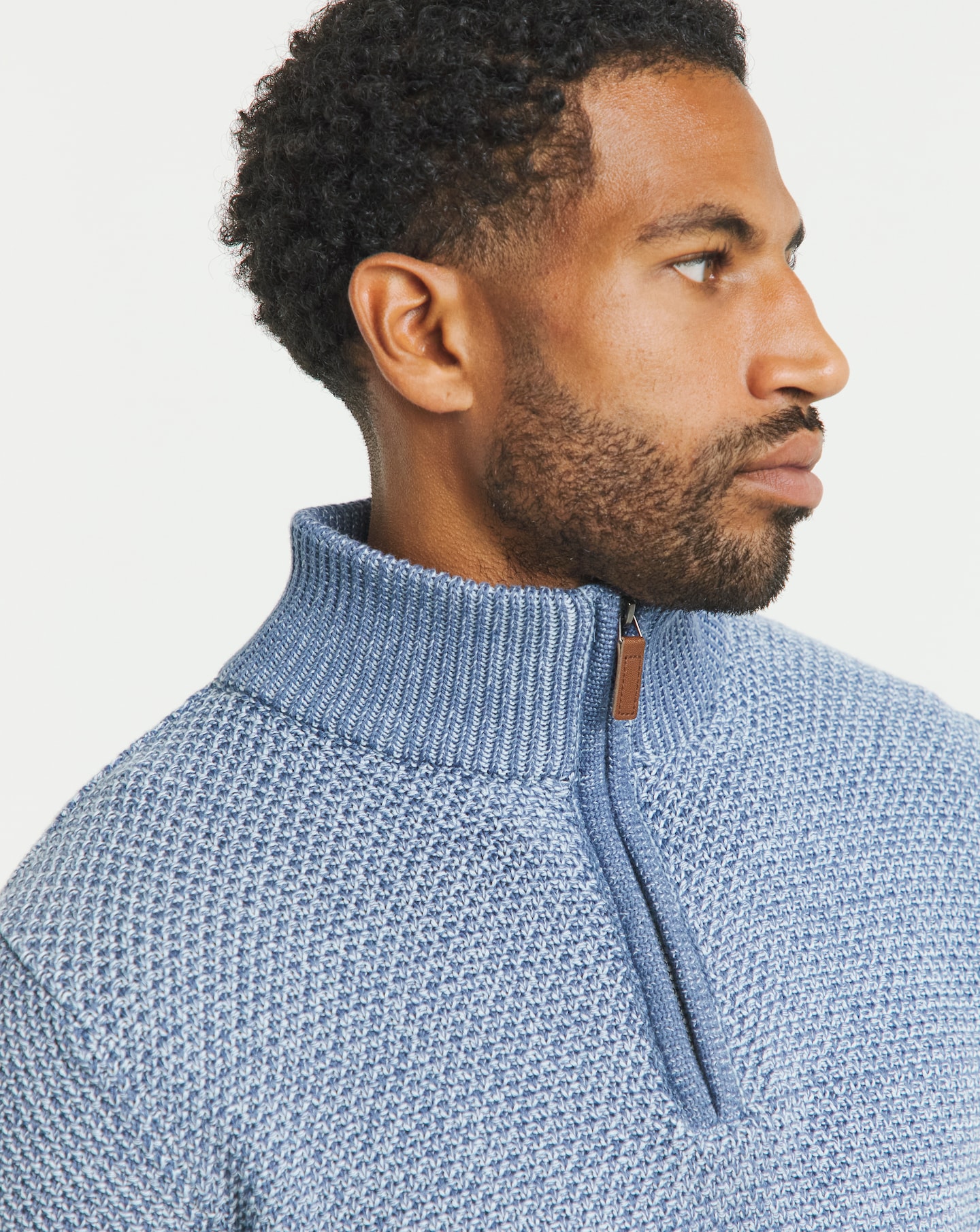 ULTERIOR ニットポロ Joe Browns 1/4 Zip Knitted Jumper | Jacamo