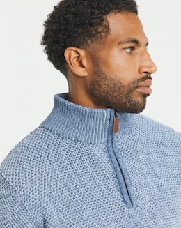 Joe Browns 1/4 Zip Knitted Jumper