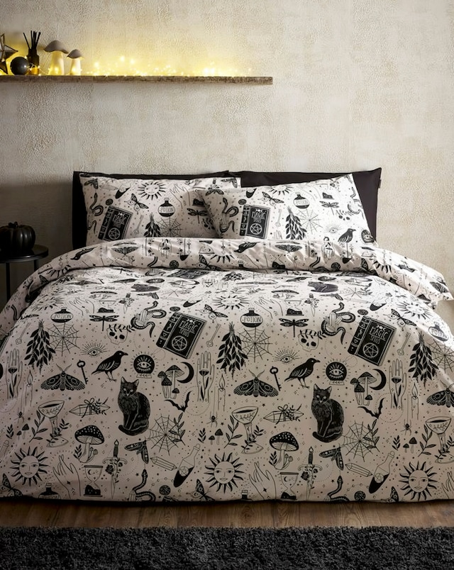 Catherine Lansfield Enchanted Witchcraft Duvet Set