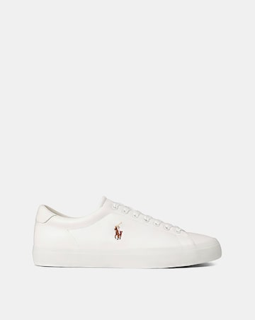 Polo Ralph Lauren Longwood Leather Trainer - White