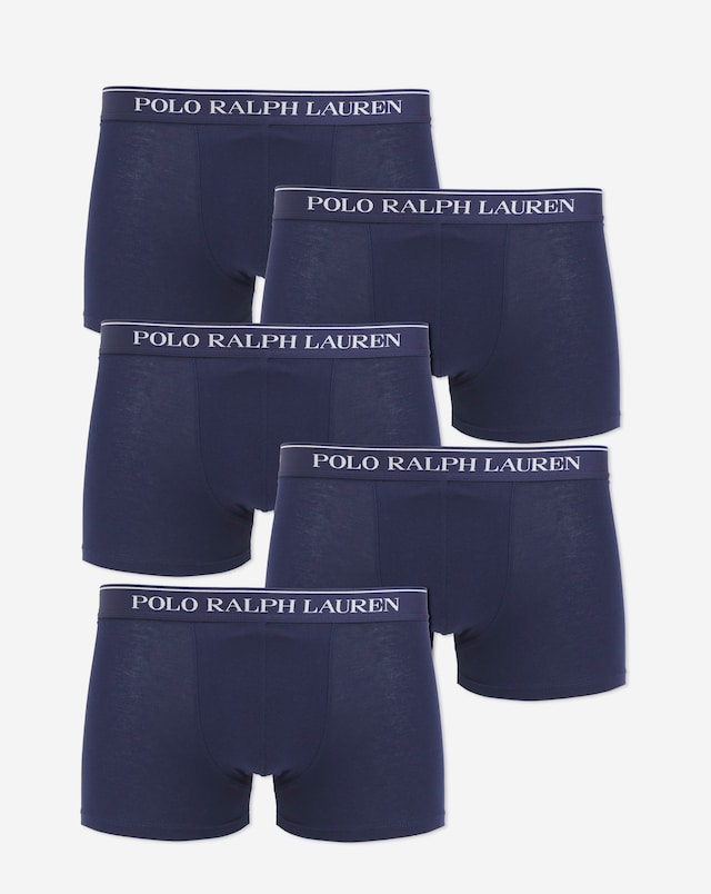 Polo Ralph Lauren Classic 5 Pack Navy Trunks