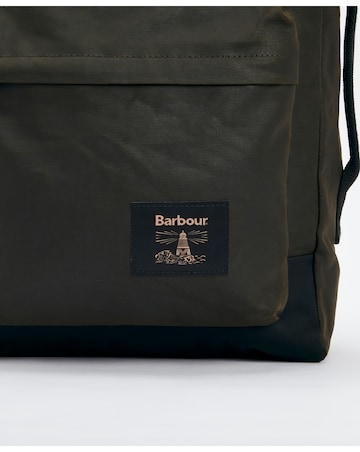Barbour Field Wax Backpack - Olive