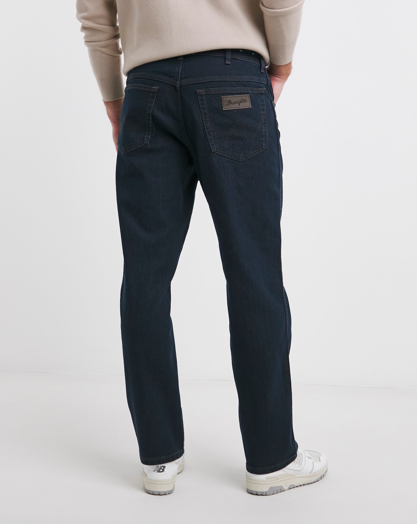 Wrangler Texas Straight Fit Jean Blue/Black Jacamo