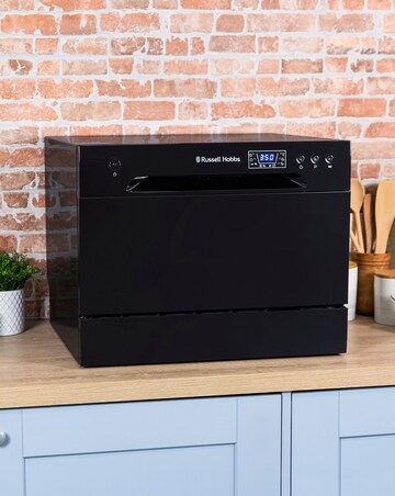 Russell Hobbs RHTTDW6B Table Top Dishwasher - Black