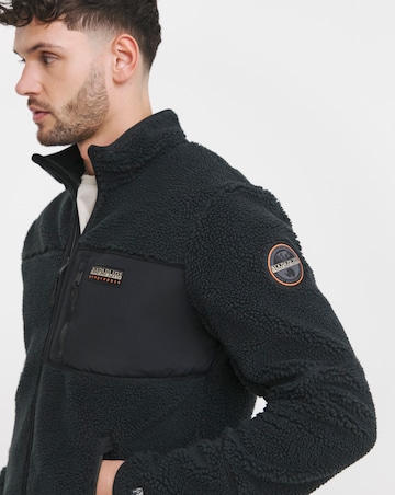 Napapijri Full Zip Fleece - Black