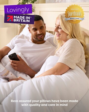 Slumberdown Super Support Anti Allergy 4 Pack Pillows