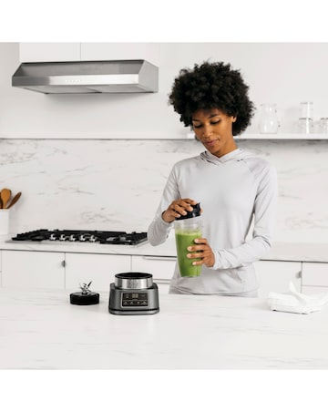 Ninja Foodi Power Nutri Blender 2-in-1 with Smart Torque & Auto-iQ 1100W CB100UK