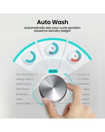 Hisense 3S Series WF3S1043BW3 WiFi-enabled 10kg 1400 Spin Washing Machine White