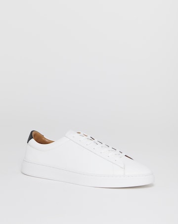 Boss Kieran Leather Trainers - White