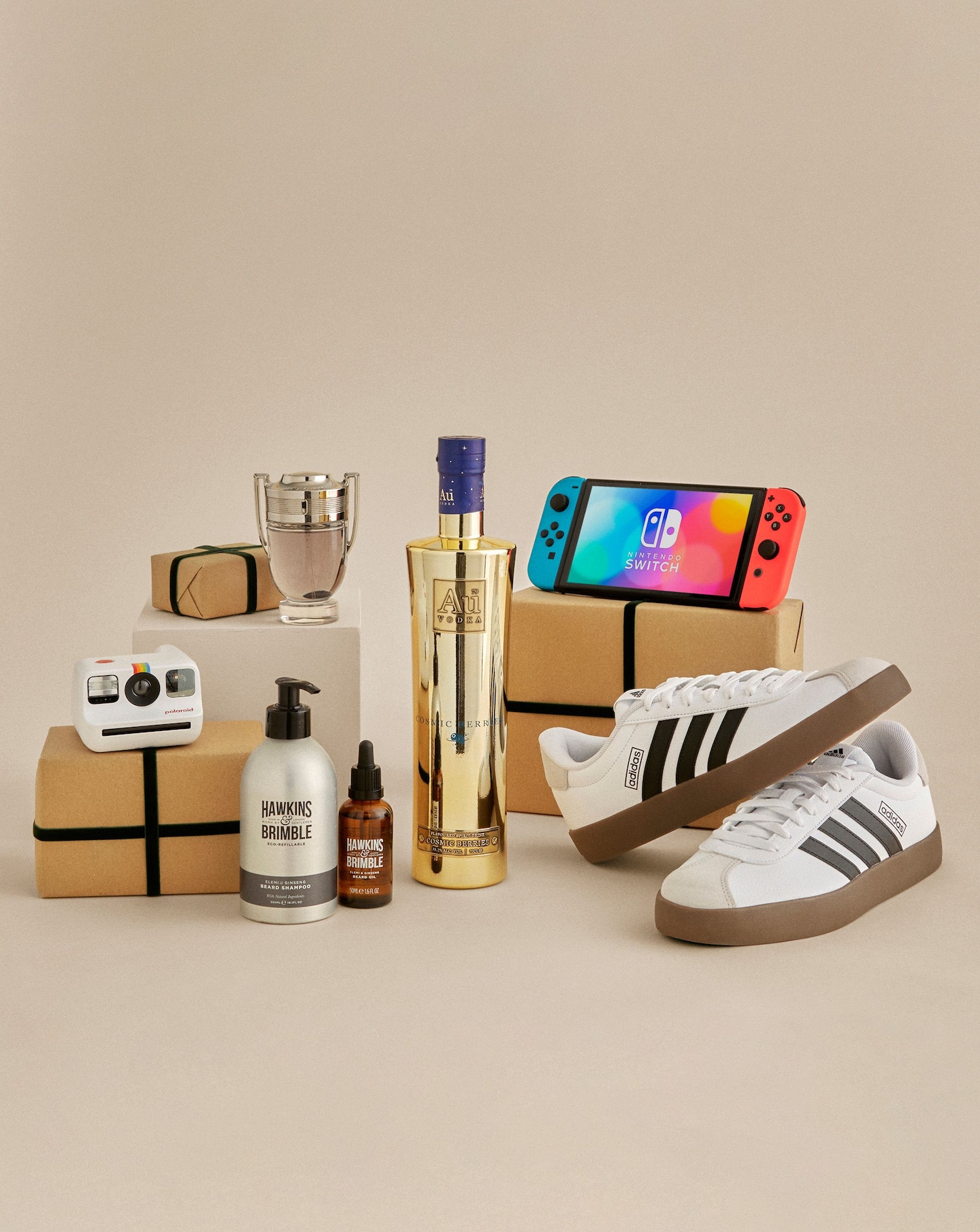 A selection of gifts for men