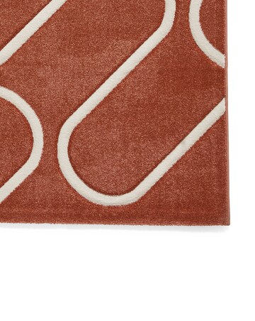 Catherine Lansfield Linear Curve Geometric Rug