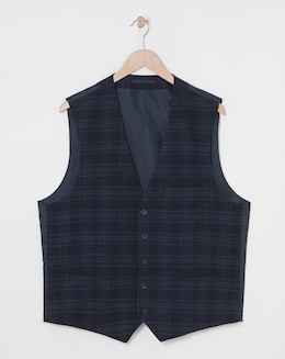 Regular Check Waistcoat