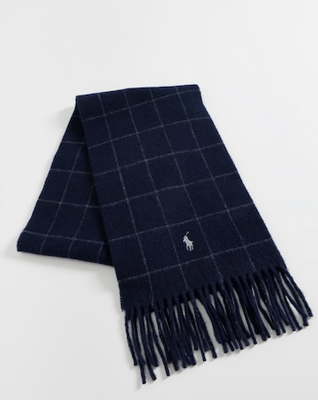 Polo Ralph Lauren Check Scarf - Navy
